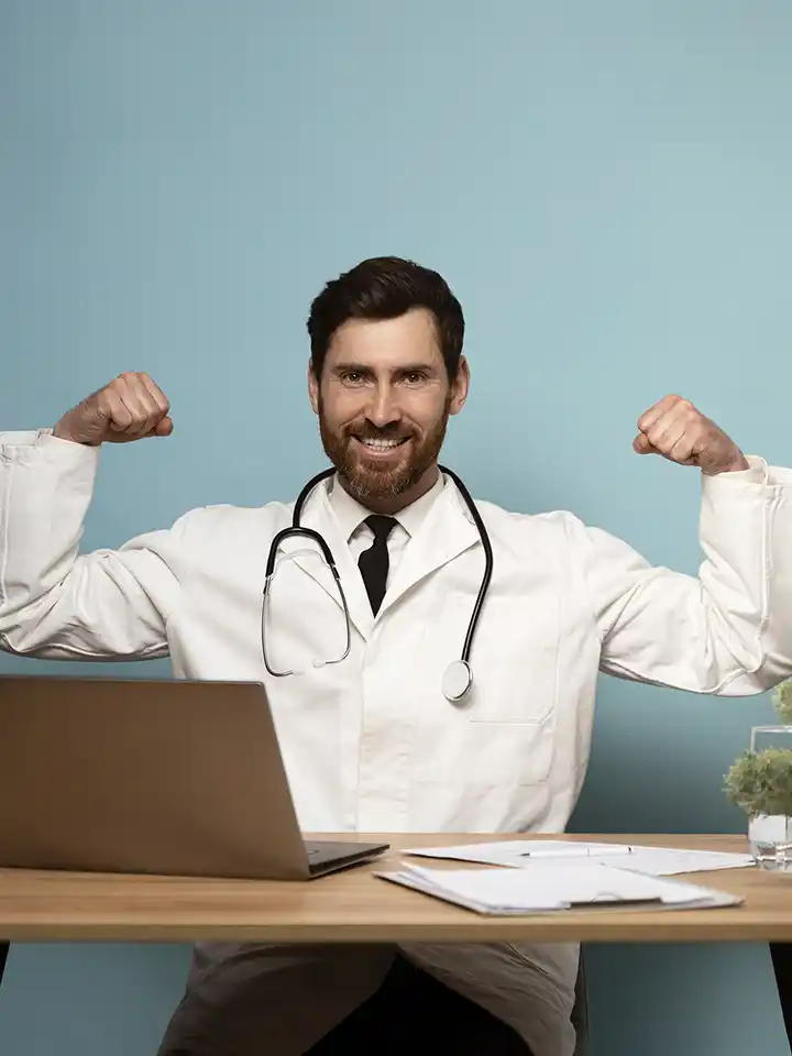 Family doctor happy with website results